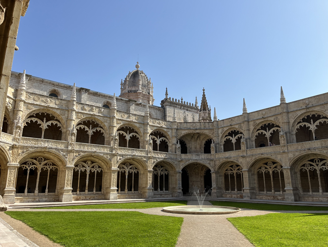 Chiostro, Monastero de Jeronimos, Lisbona