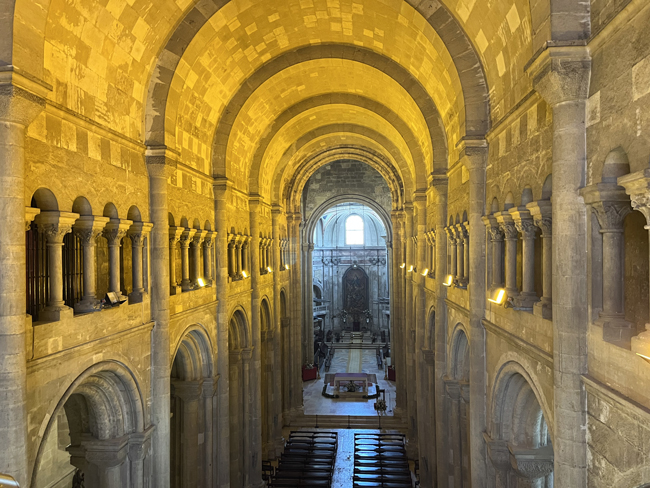 Interno, Cattedrale di Lisbona
