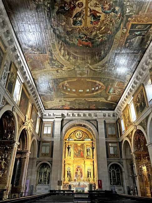 Interno, Chiesa San Rocco - Lisbona