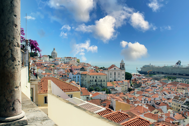 Miradouro di Santa Luzia, Lisbona