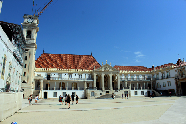 Cosa vedere a Coimbra in mezza giornata o un giorno Università di Coimbra