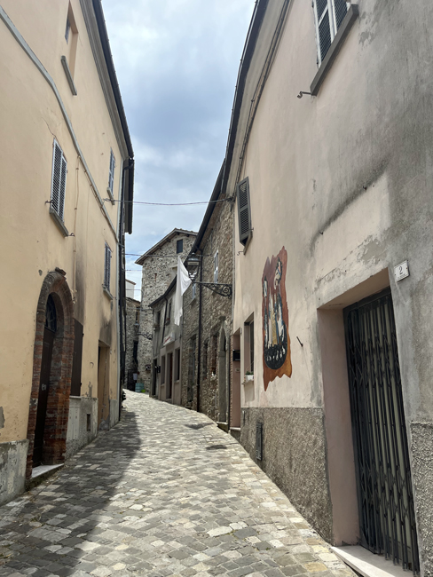 Centro storico, Monte Cerignone