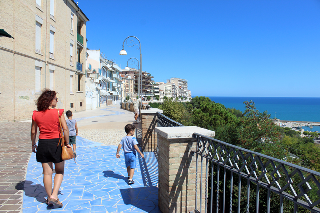 Cosa vedere a Ortona in un giorno Belvedere Tosti, Ortona