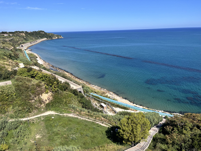 Cosa vedere a Ortona in un giorno Panorama dal Castello di Ortona