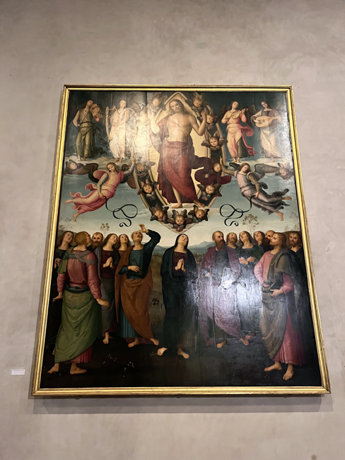 Cosa vedere a Sansepolcro in mezza giornata Ascensione del Perugino, Duomo di Sansepolcro