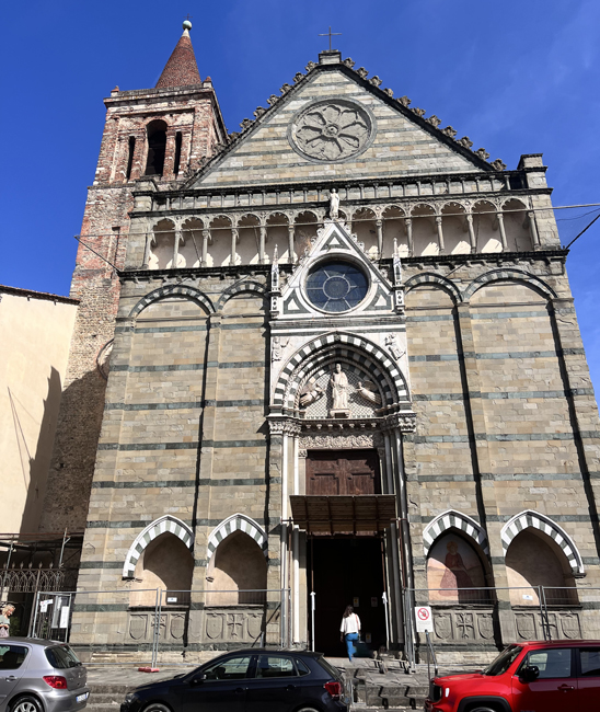 Cosa vedere a Pistoia in un giorno: itinerario con mappa Chiesa di San Paolo, Pistoia