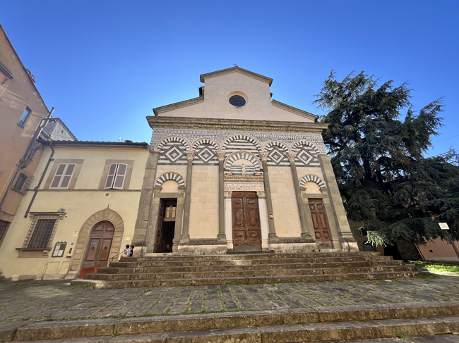Cosa vedere a Pistoia in un giorno: itinerario con mappa Chiesa di Sant'Andrea, Pistoia