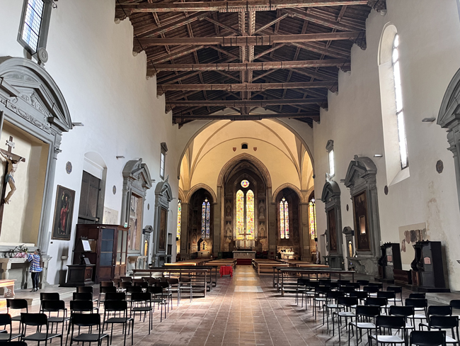 Cosa vedere a Pistoia in un giorno: itinerario con mappa Interno, Chiesa di San Francesco - Pistoia