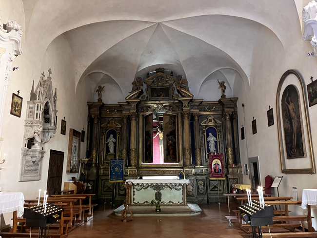 Cosa vedere a Sansepolcro in mezza giornata interno-chiesa-di-san-rocco-sansepolcro