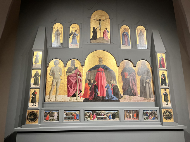 Cosa vedere a Sansepolcro in mezza giornata Polittico della Misericordia di Piero della Francesca, Museo Civico di Sansepolcro