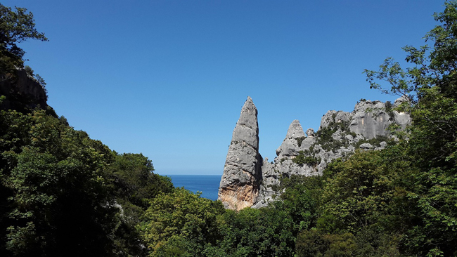 Spiagge Golfo di Orosei: mappa e curiosità Aguglia di Cala Coloritzé, Golfo di orosei