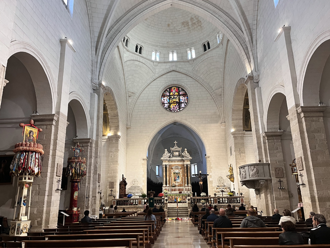 Interno, Cattedrale di San Nicola - Sassari