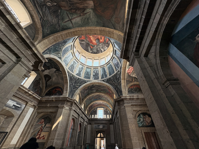 Cosa vedere e fare a Guadalajara - Messico Affreschi di Orozco, Hospicio Cabañas, Guadalajara