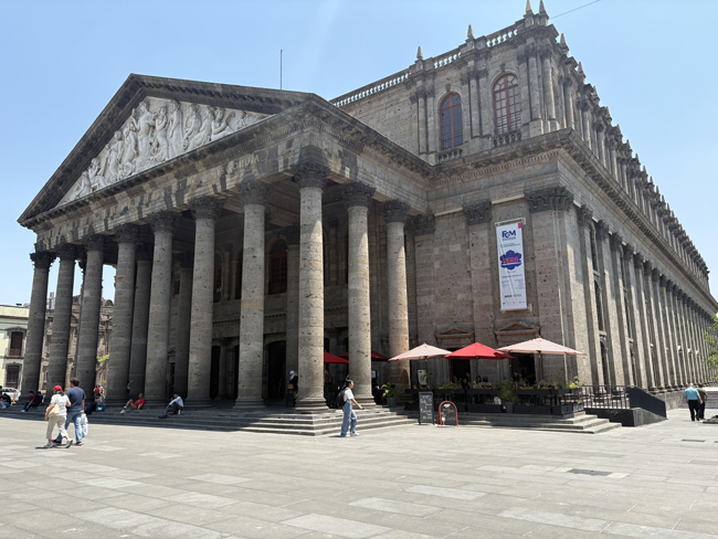Cosa vedere e fare a Guadalajara - Messico Teatro Degollado, Guadalajara