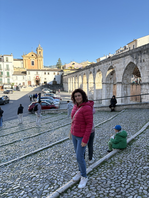 Cosa vedere a Sulmona in mezza giornata, itinerario e mappa Acquedotto, Piazza Garibaldi - Sulmona