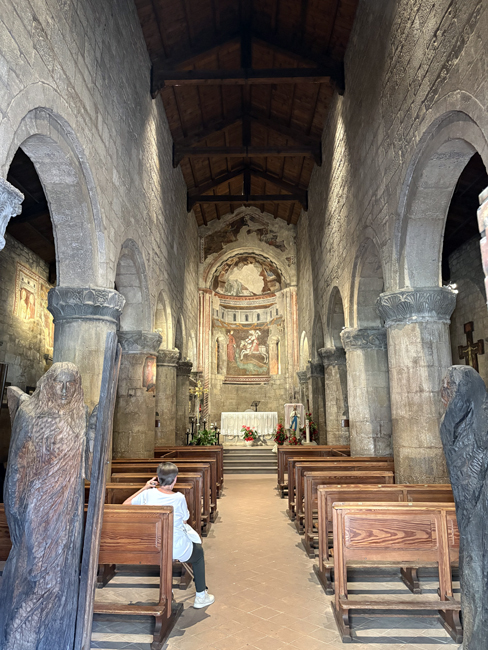 Cosa vedere a Vigoleno in un giorno Interno, Chiesa di San Giorgio - Vigoleno