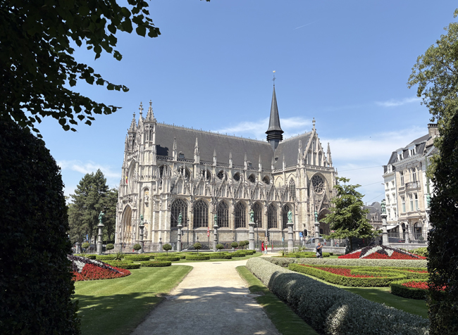 Cosa vedere a Bruxelles in un giorno a piedi Chiesa di Nostra Signora delle Vittorie al Sablon, Bruxelles