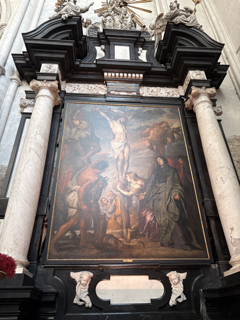 Cosa vedere a Mechelen in un giorno, il gioiello delle Fiandre Cristo in croce di Anthony Van Dick, Cattedrale di San Rombaldo - Mechelen