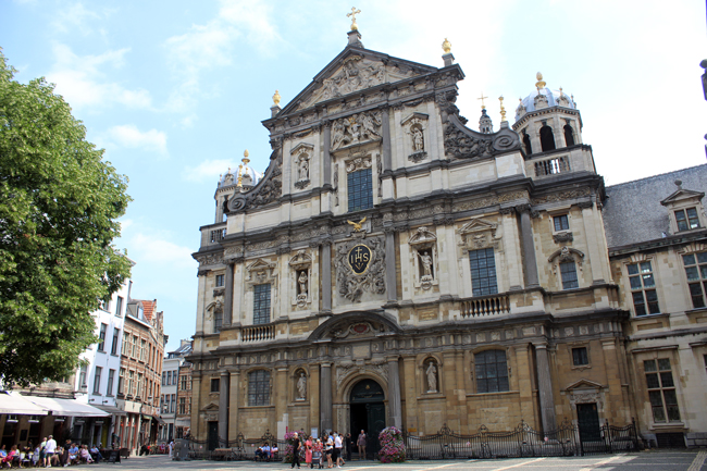 Cosa vedere in un giorno ad Anversa: itinerario e mappa Chiesa di San Carlo Borromeo, Anversa