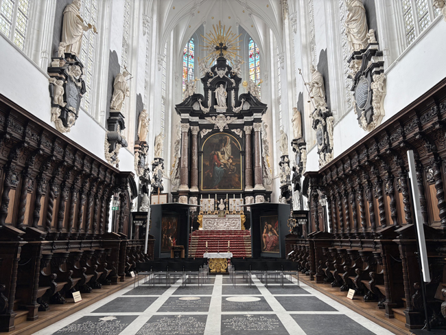 Cosa vedere in un giorno ad Anversa: itinerario e mappa Chiesa di San Paolo, Anversa