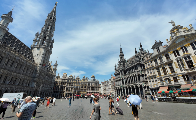 Cosa vedere a Bruxelles in un giorno a piedi Grande Place, Bruxelles