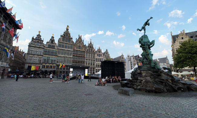 Cosa vedere in un giorno ad Anversa: itinerario e mappa Grote Markt, Anversa